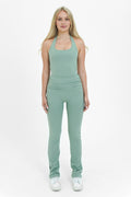 UltraSoft Ruched Fitted Flare Pants