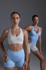 SeamlessFlow Mid Rise Scrunch Shorts