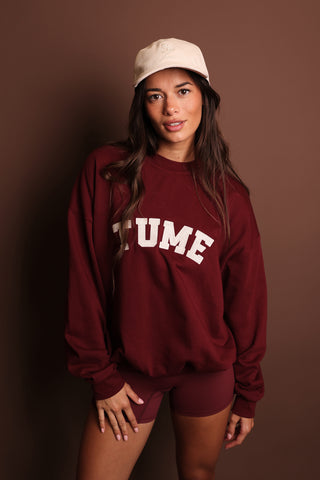 Tume Varsity Sweatshirt